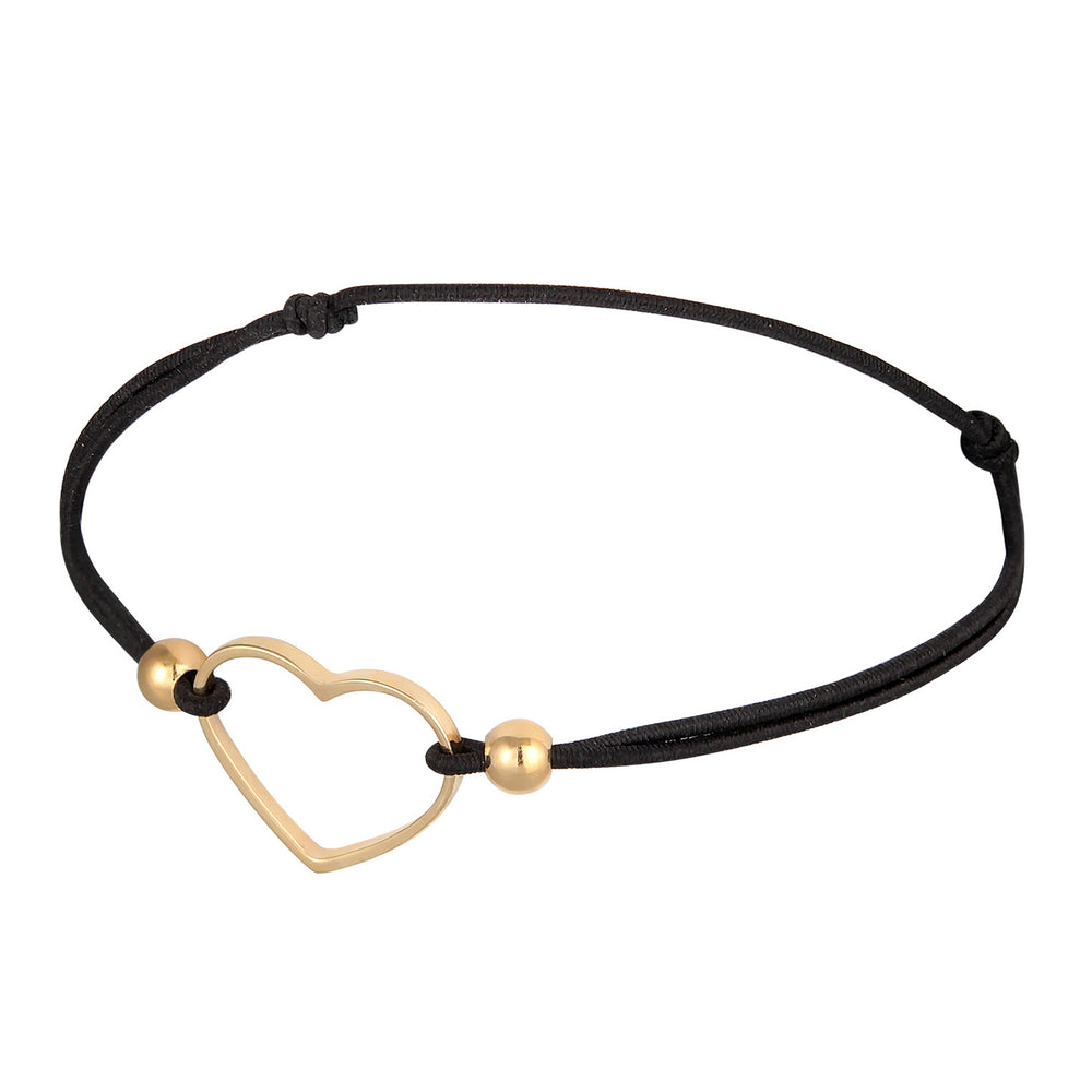 bracelet heart | rubber band