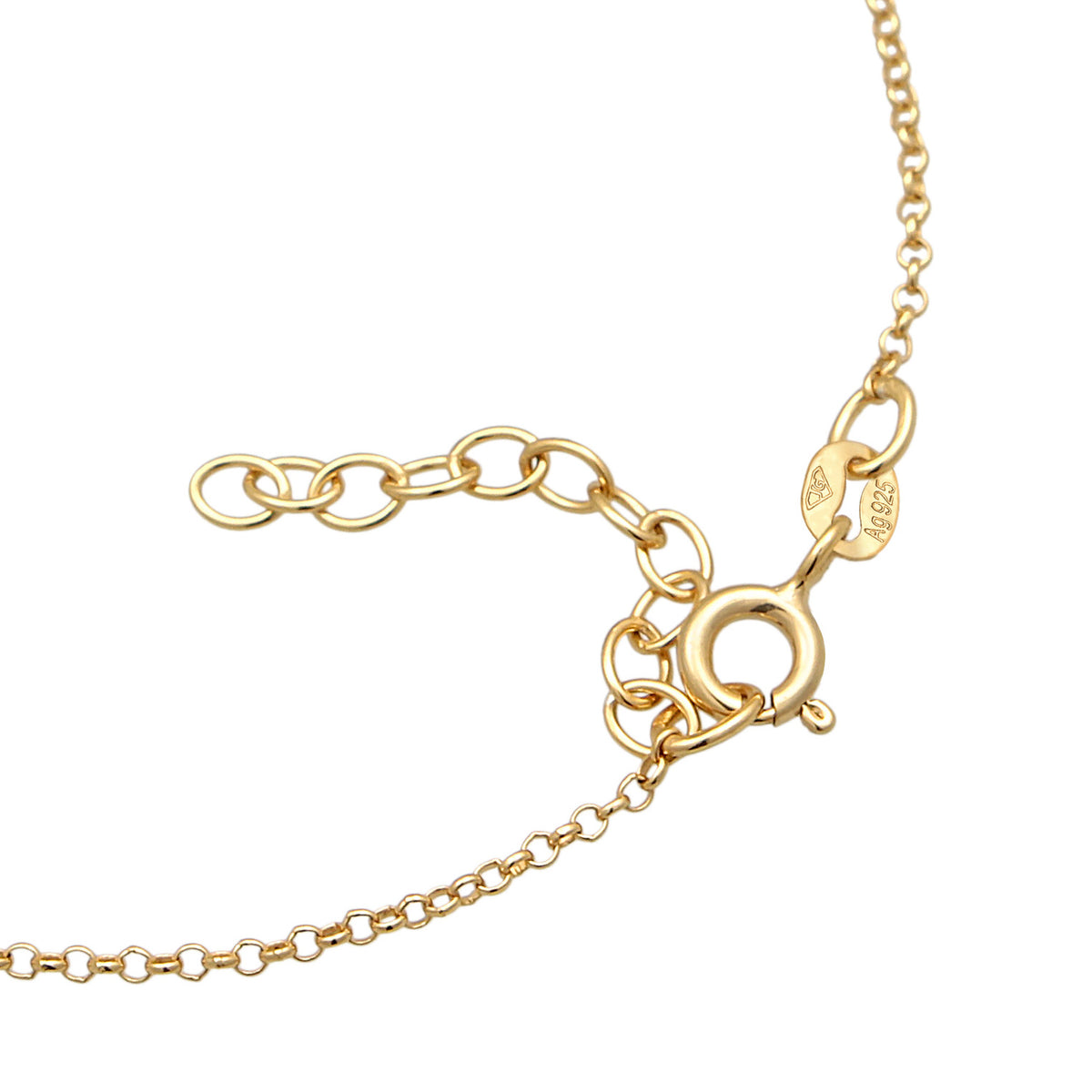 Gold - Elli | Armband Blitz | 925er Sterling Silber Vergoldet