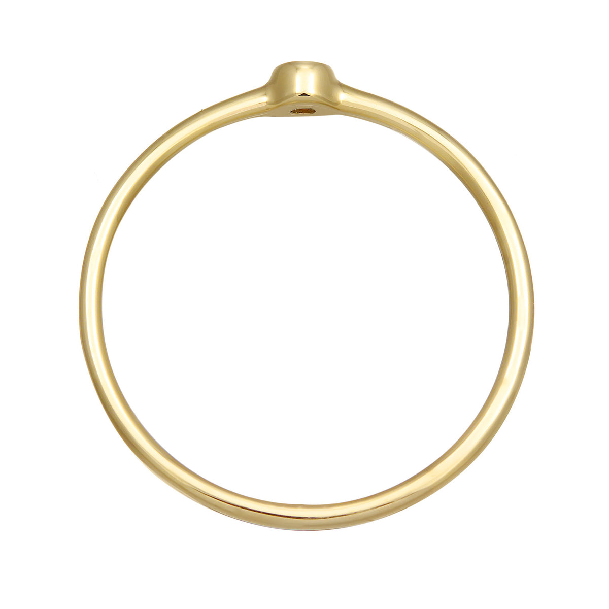 Pink - Elli PREMIUM | Solitär-Ring | Zirkonia (Rosa) | 375er Gelbgold