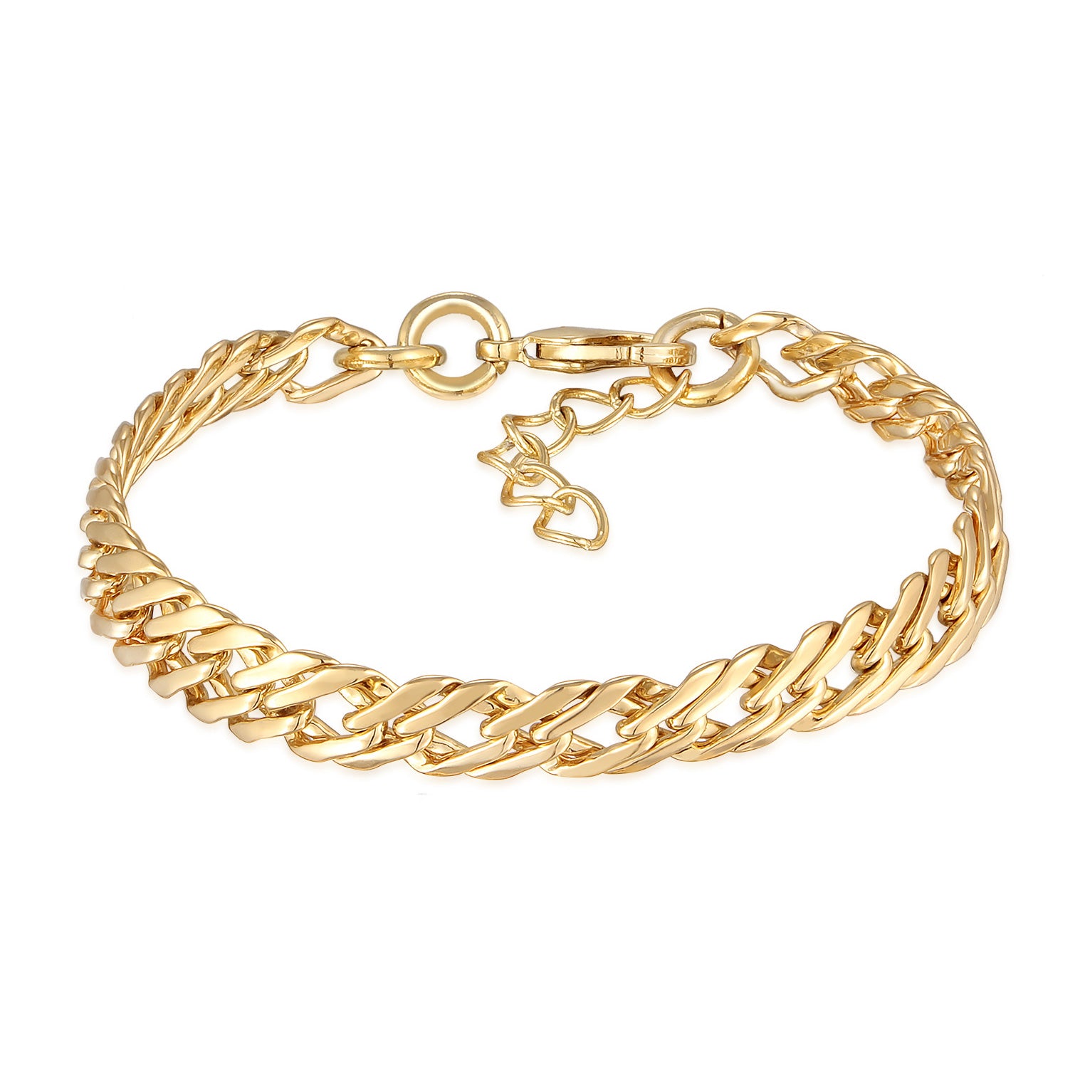 Gold - Elli | Glieder-Armband | Messing