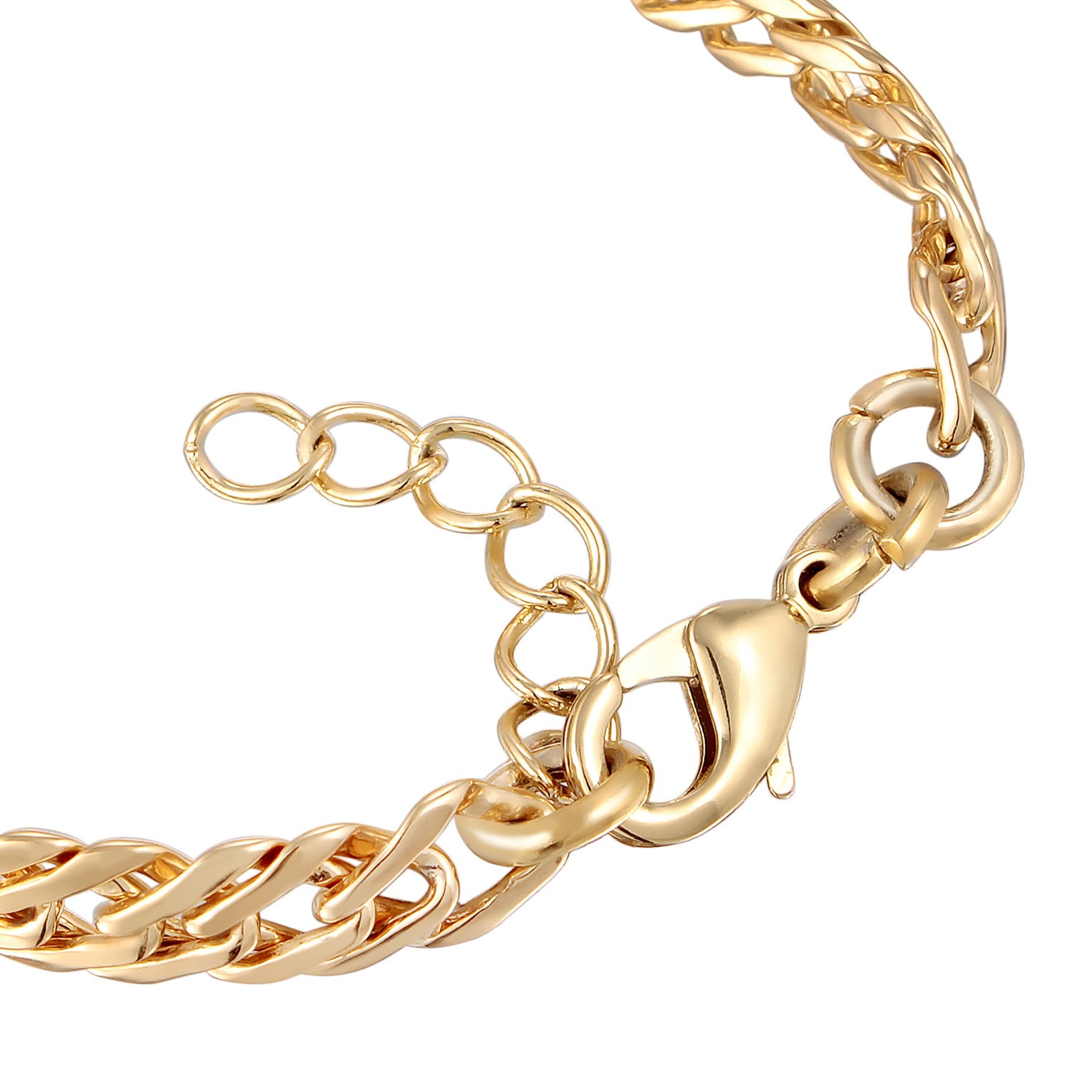 Gold - Elli | Glieder-Armband | Messing