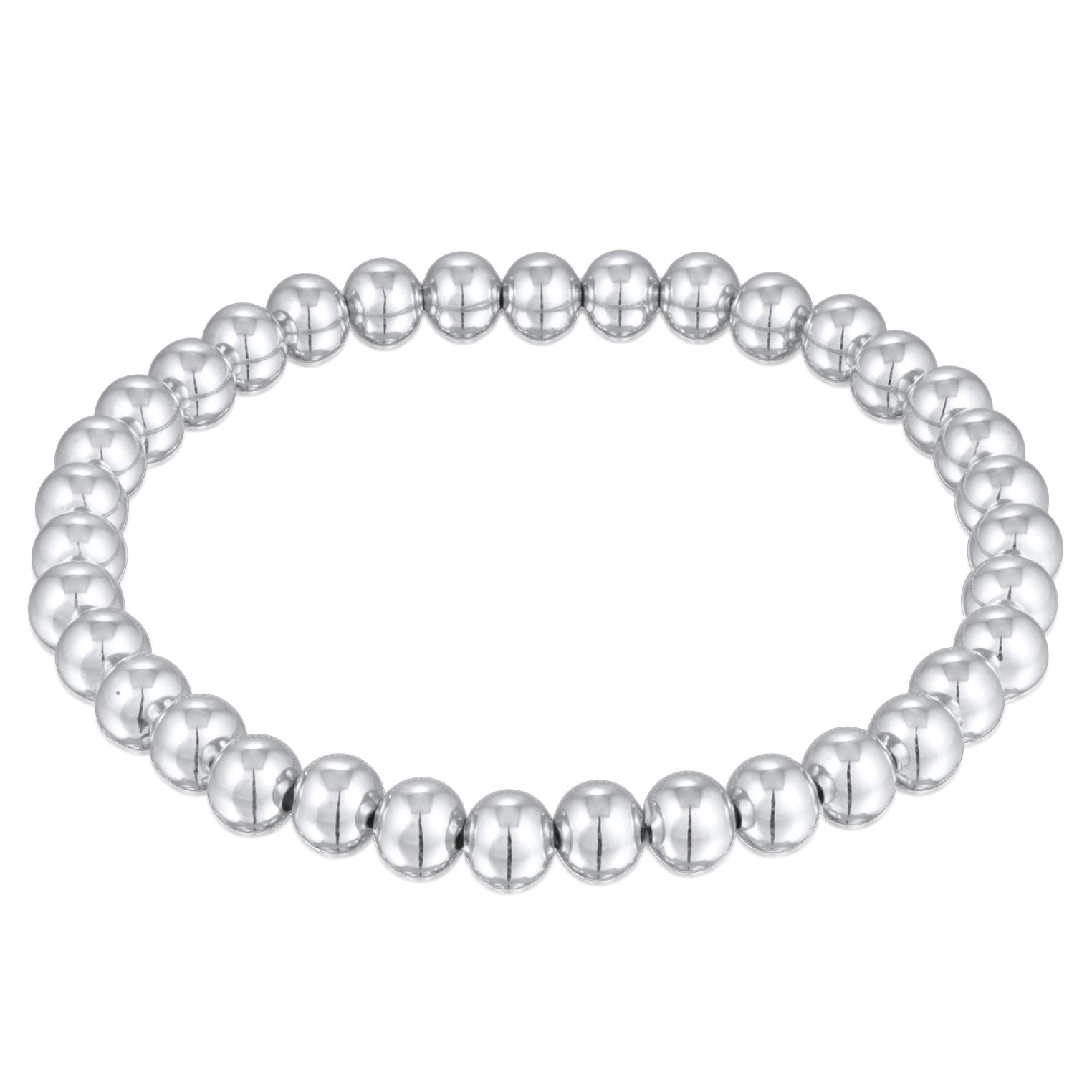 Silber - Elli | Kugel-Armband Beads | Messing