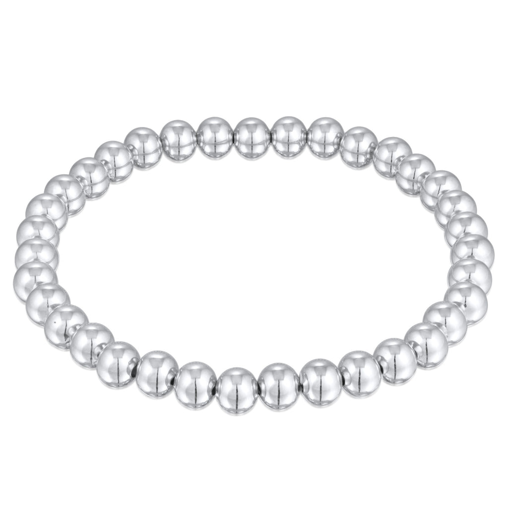 Silber - Elli | Kugel-Armband Beads | Messing
