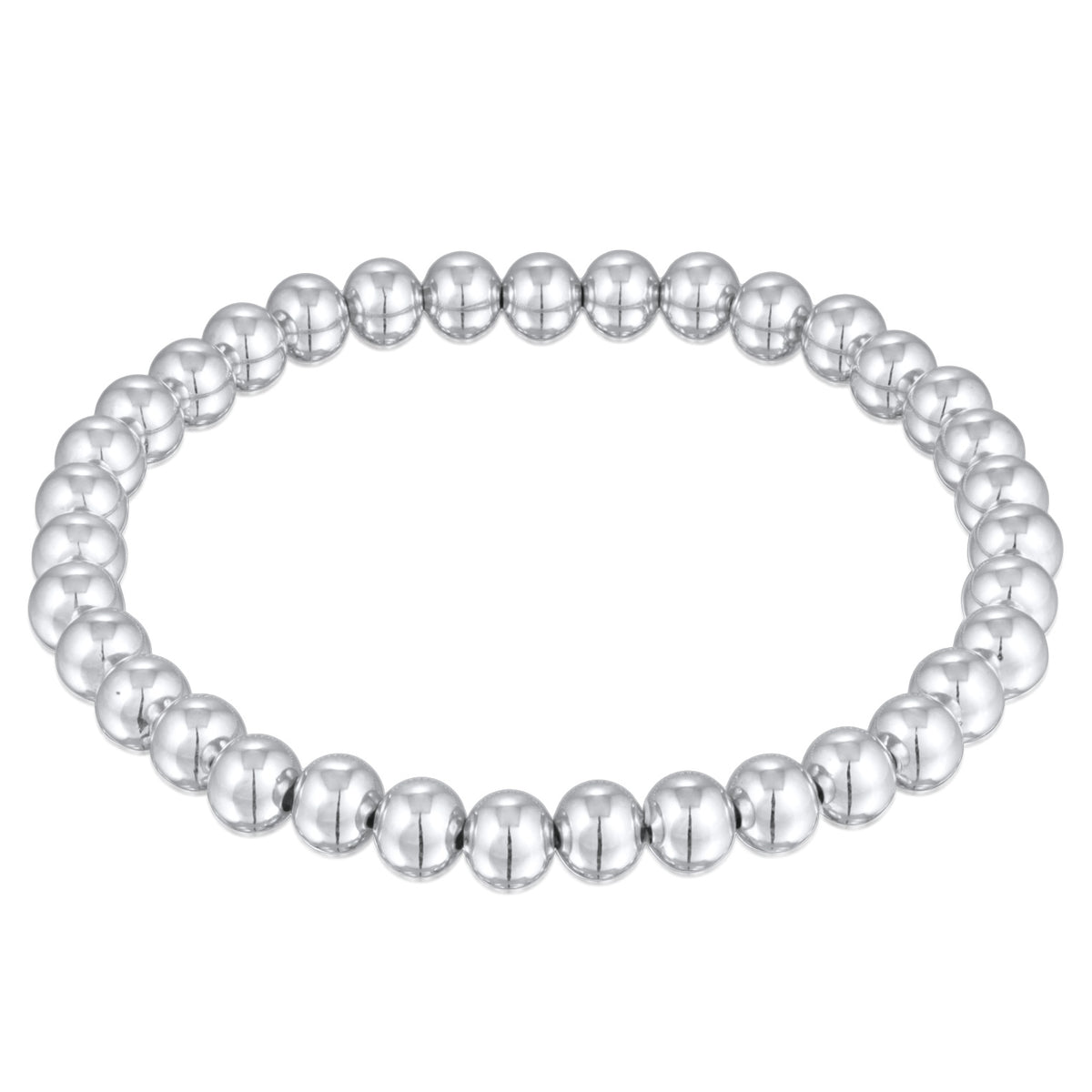 Silber - Elli | Kugel-Armband Beads | Messing