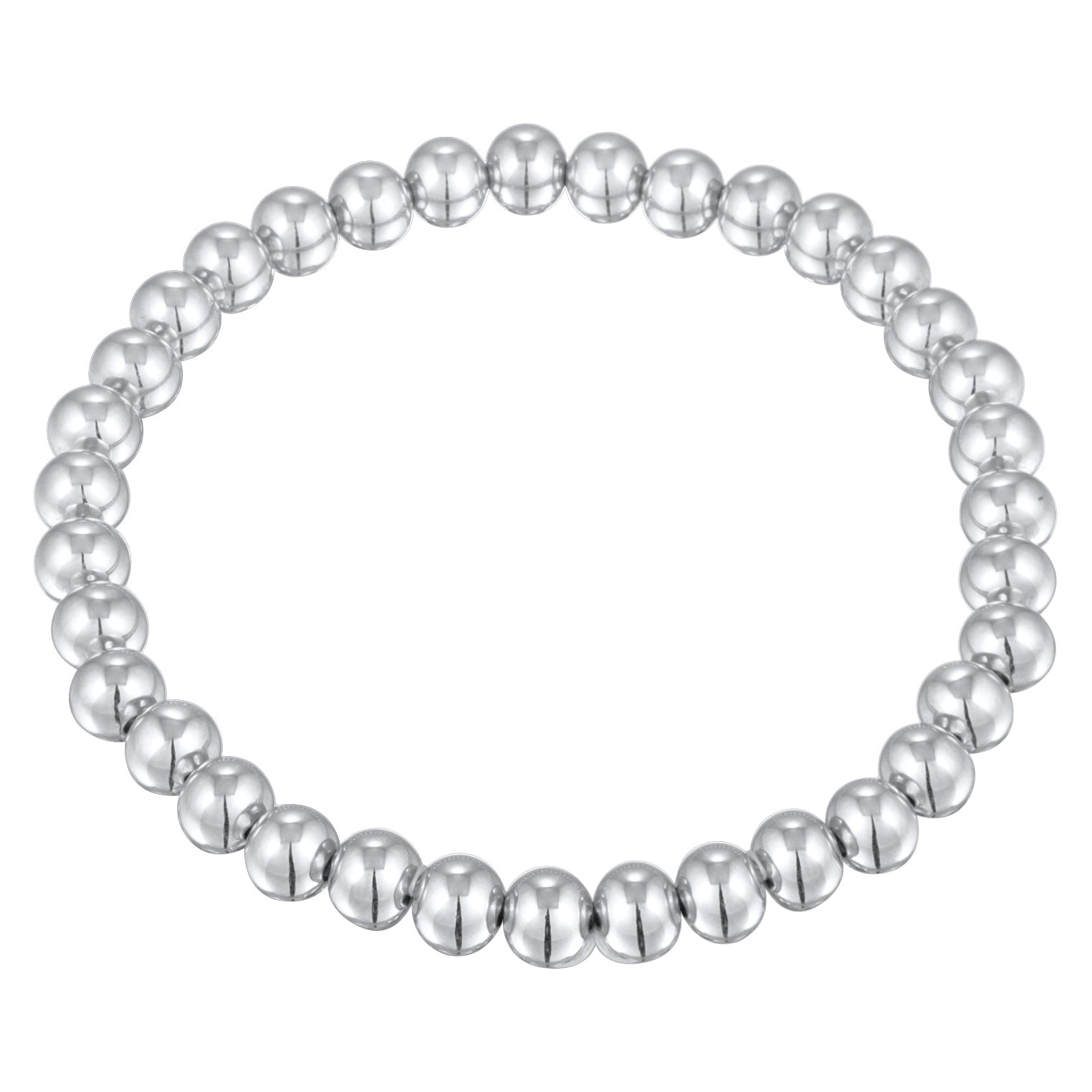 Silber - Elli | Kugel-Armband Beads | 925er Sterling Silber