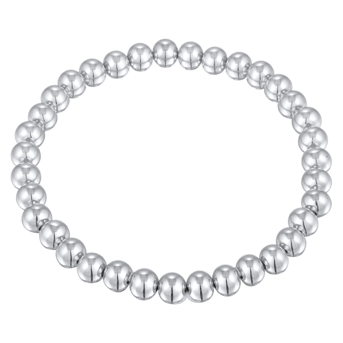 Silber - Elli | Kugel-Armband Beads | Messing
