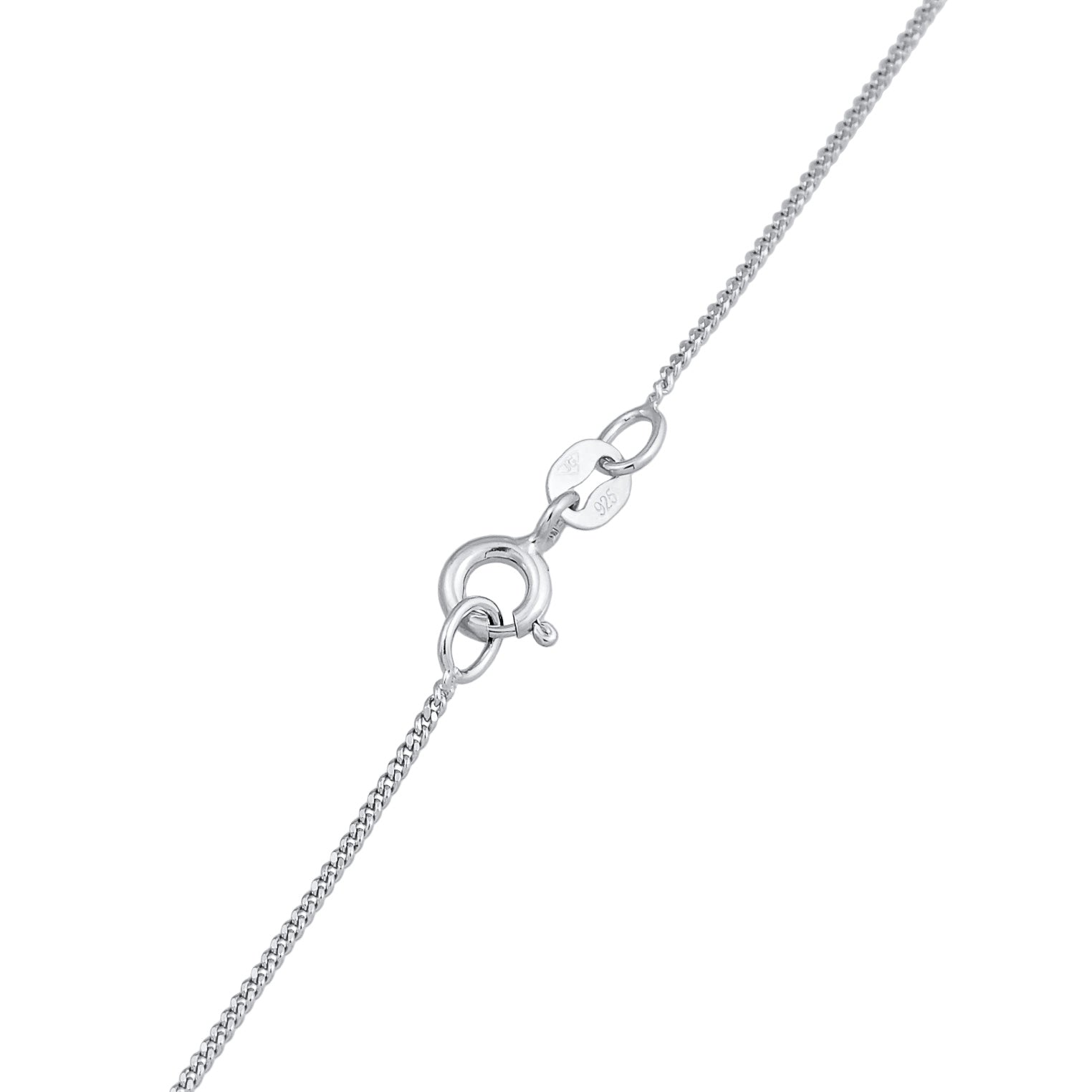 Silber - Elli | Choker Kreis Minimal | 925er Sterling Silber