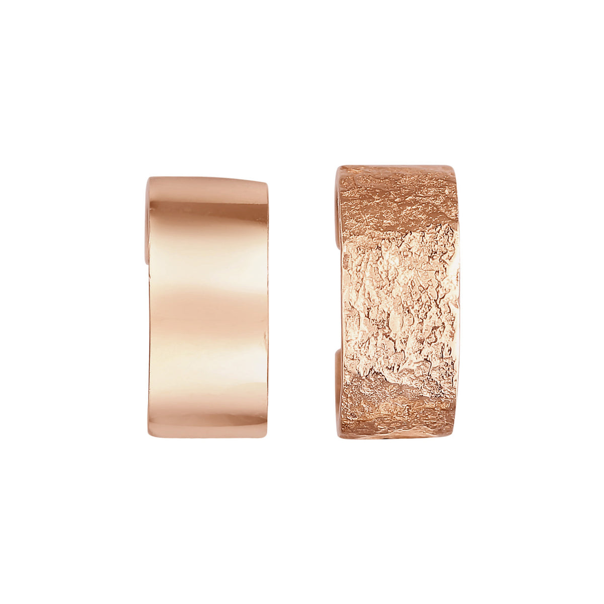 Roségold - Elli | Earcuff Set Basic | 925er Sterling Silber Rosévergoldet
