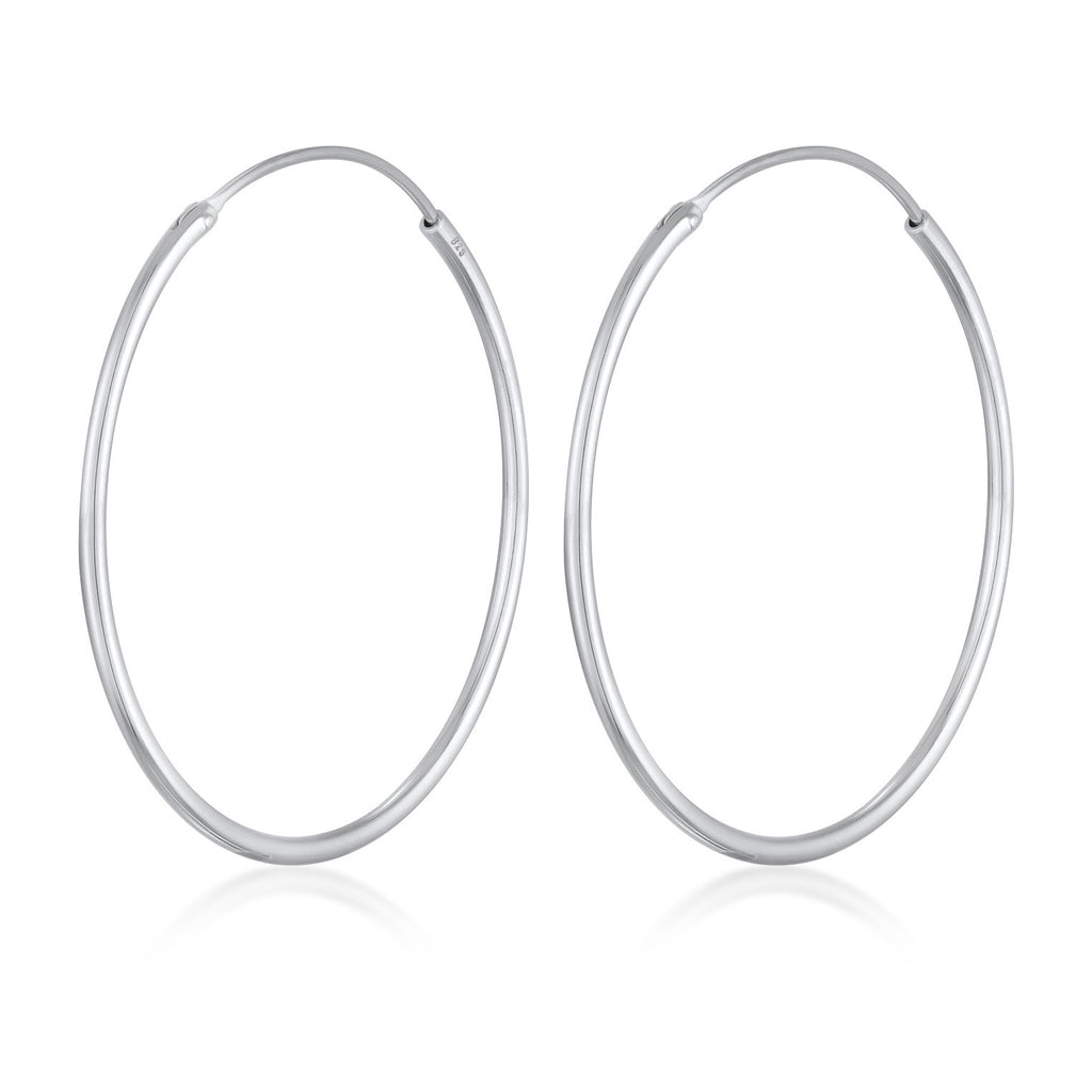 Silber - Elli | Creolen Filigran Basic | 925er Sterling Silber