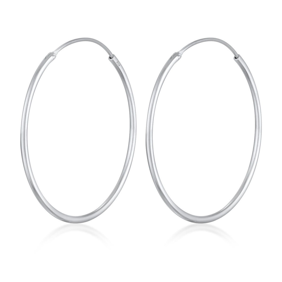 Silber - Elli | Creolen Filigran Basic | 925er Sterling Silber