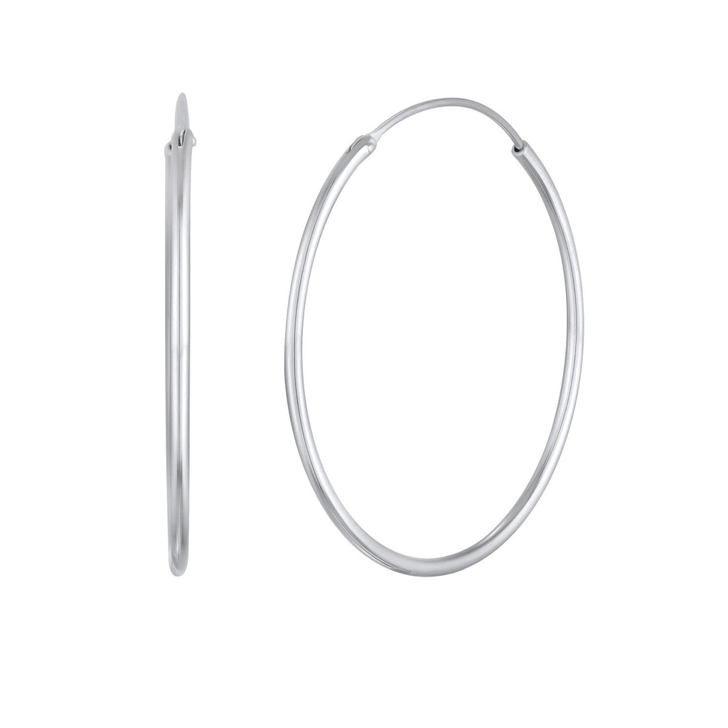 Silber - Elli | Creolen Filigran Basic | 925er Sterling Silber