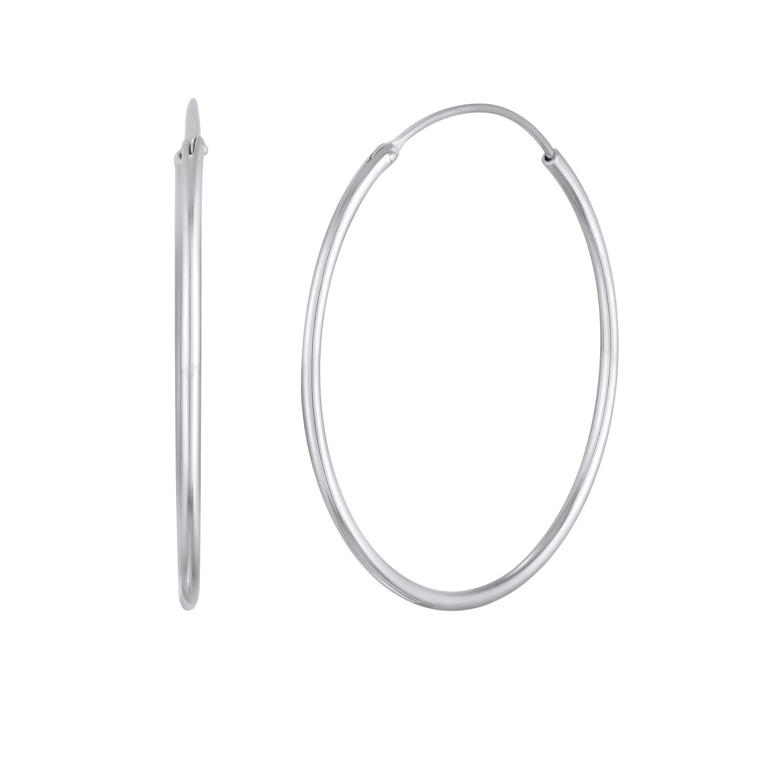 Silber - Elli | Creolen Filigran Basic | 925er Sterling Silber