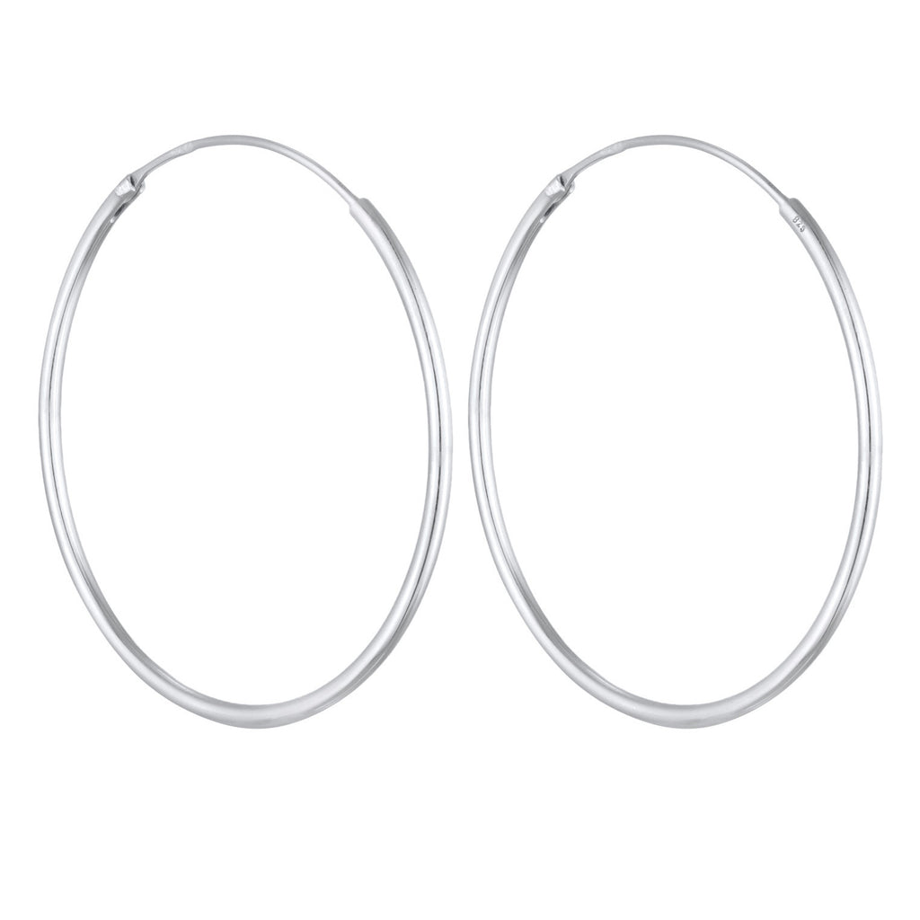 Silber - Elli | Creolen Filigran Basic | 925er Sterling Silber