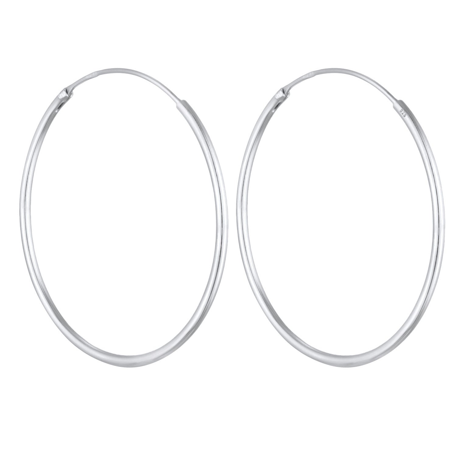 Silber - Elli | Creolen Filigran Basic | 925er Sterling Silber