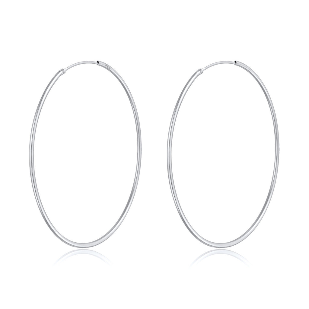 Silber - Elli | Creolen Filigran | 925er Sterling Silber