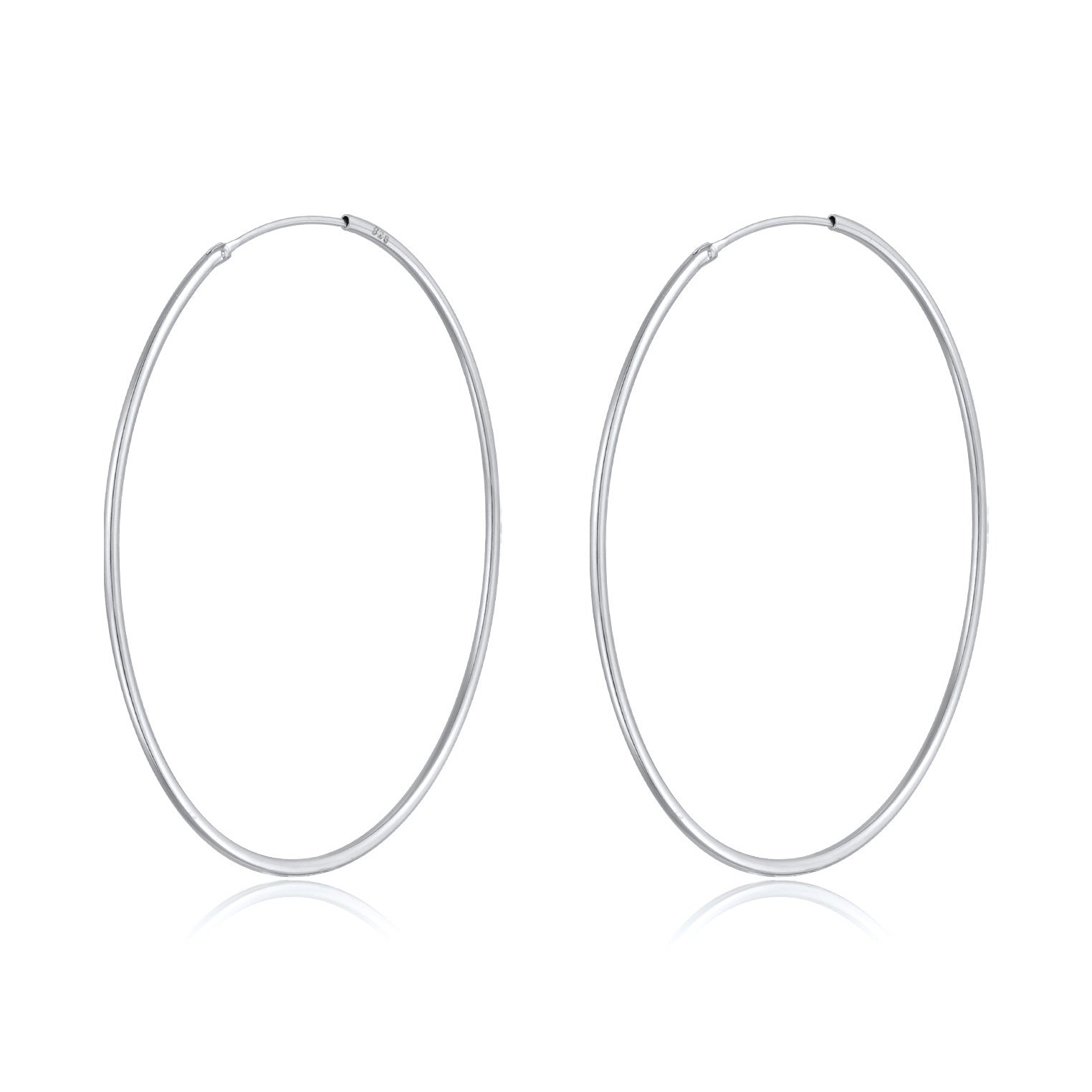 Silber - Elli | Creolen Filigran | 925er Sterling Silber