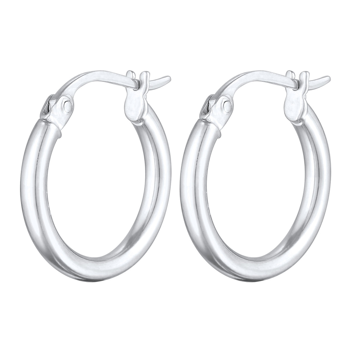 Silber - Elli | Creolen Hoops | 925er Sterling Silber