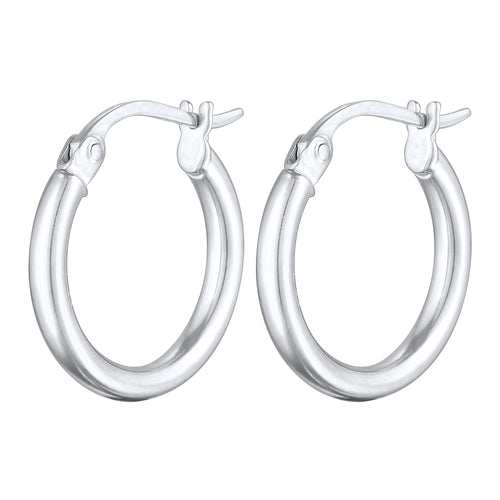 Silber - Elli | Creolen Hoops | 925er Sterling Silber