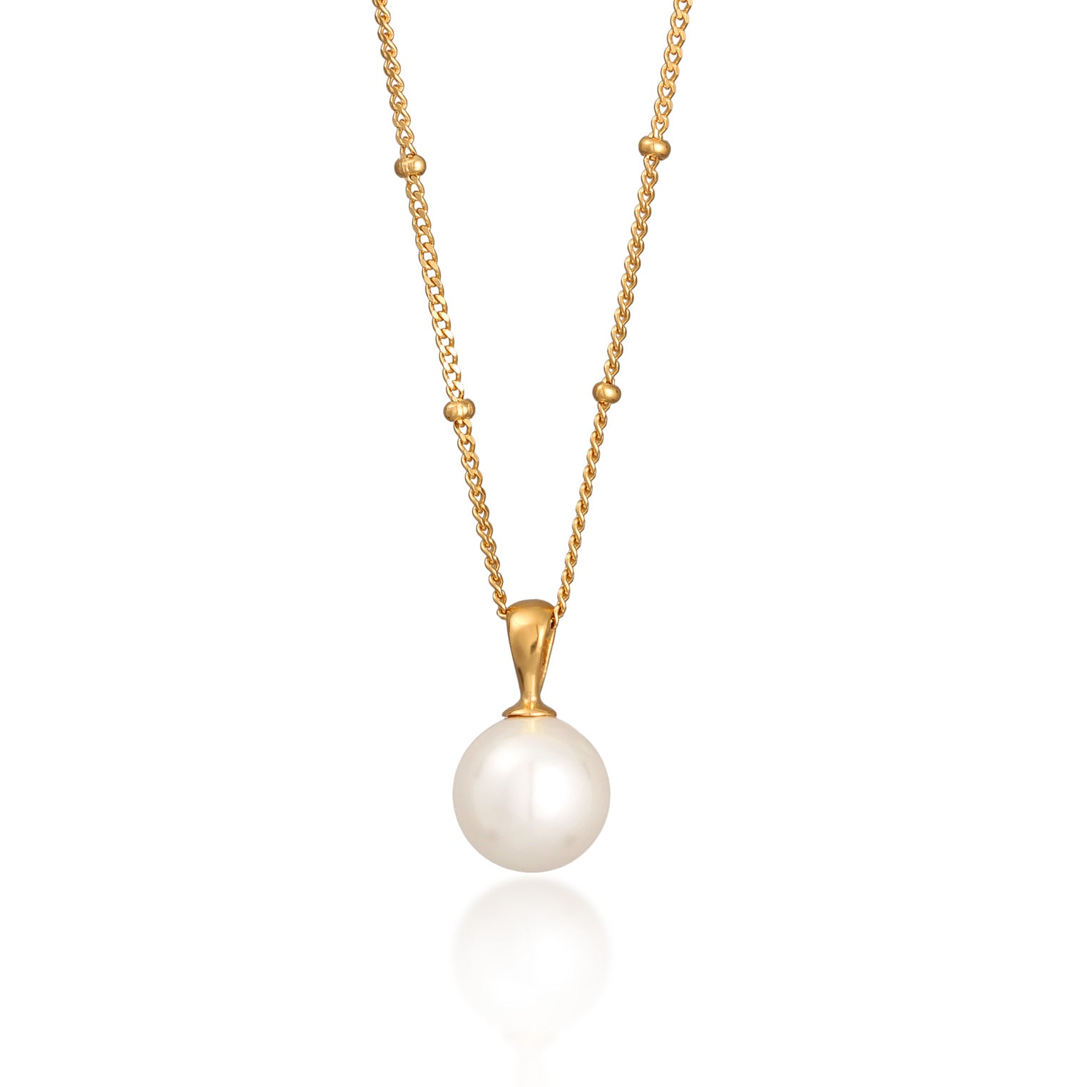 Large Loave Cultured Pearl Necklace - Shibumi Gallery