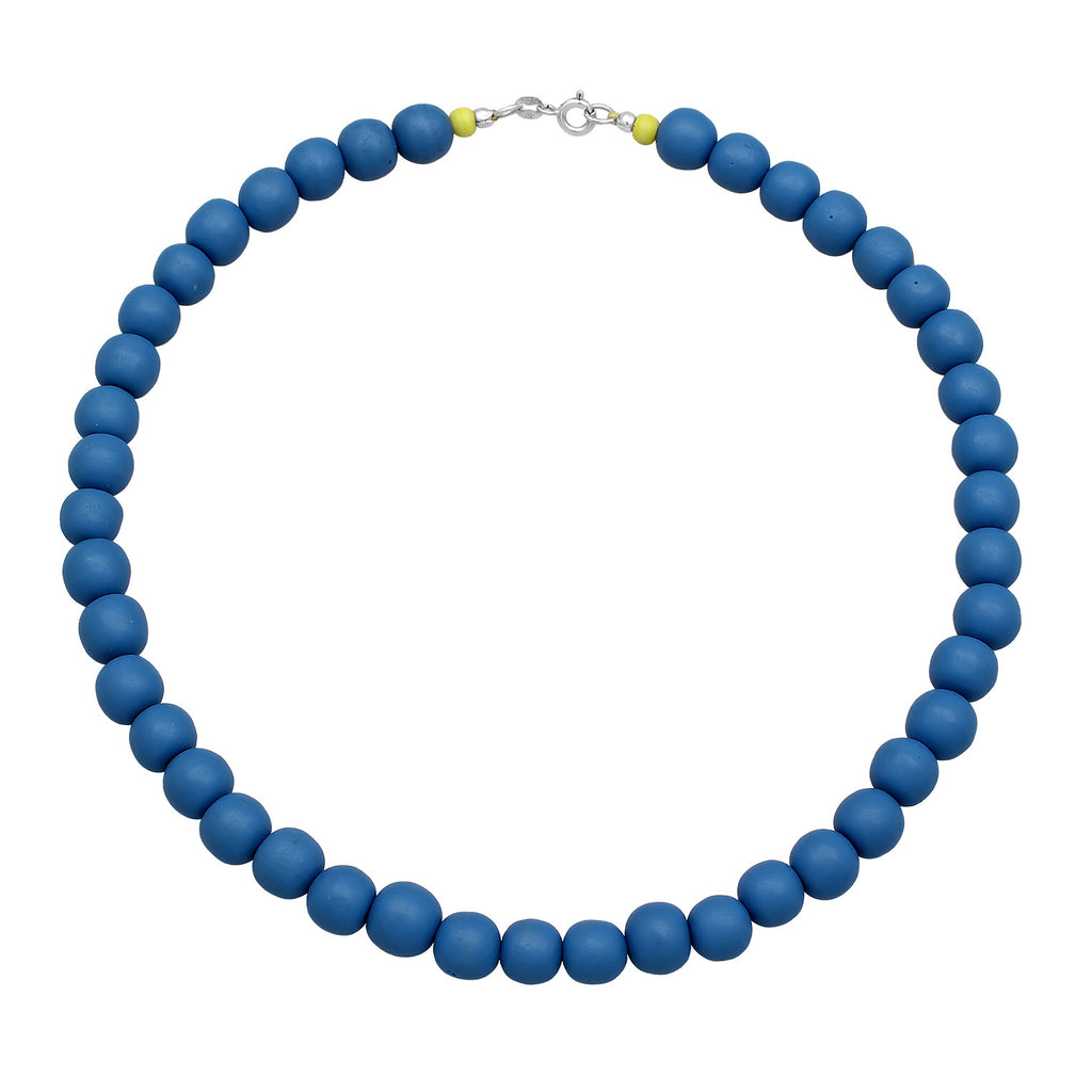 Blau - Elli | Armband Beads | Harzperlen (Blau) | 925er Sterling Silber