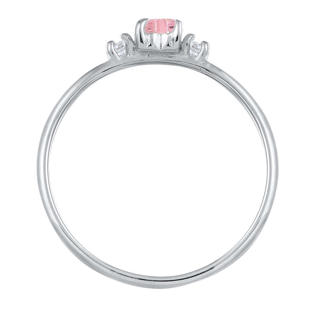 Verlobungsring Herz | Zirkonia (Weiß)