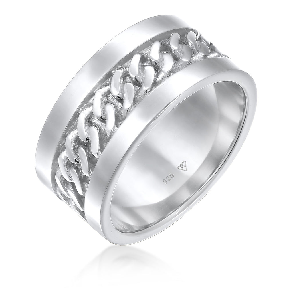 Silber - Elli | Bandring Chain | 925 Sterling Silber