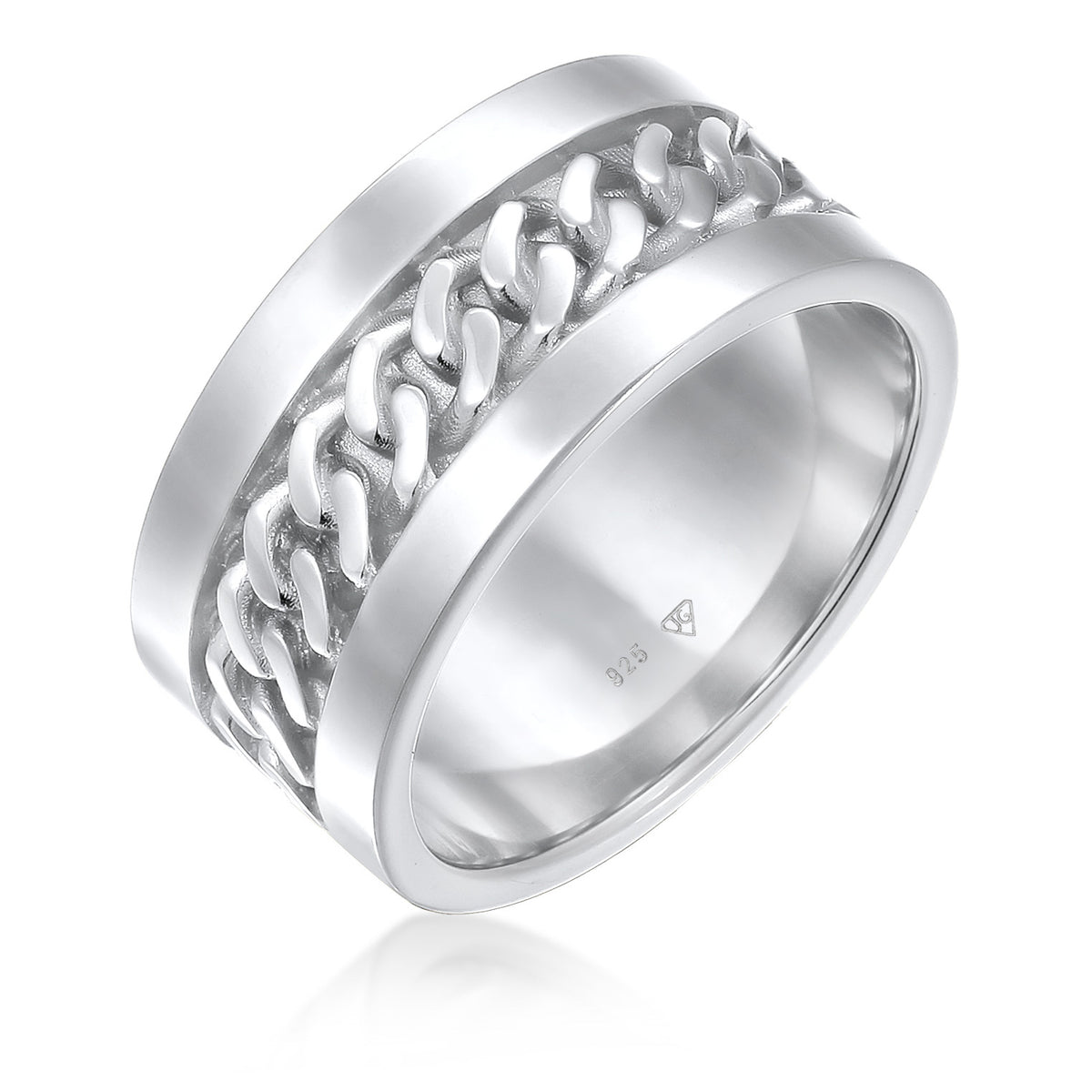 Silber - Elli | Bandring Chain | 925 Sterling Silber