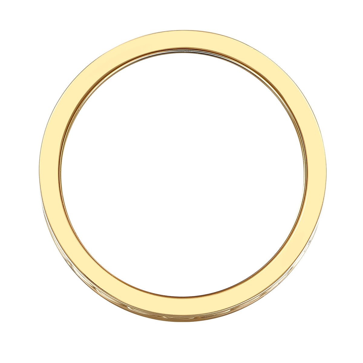 Gold - Elli | Bandring Chain | 925 Sterling Silber Vergoldet