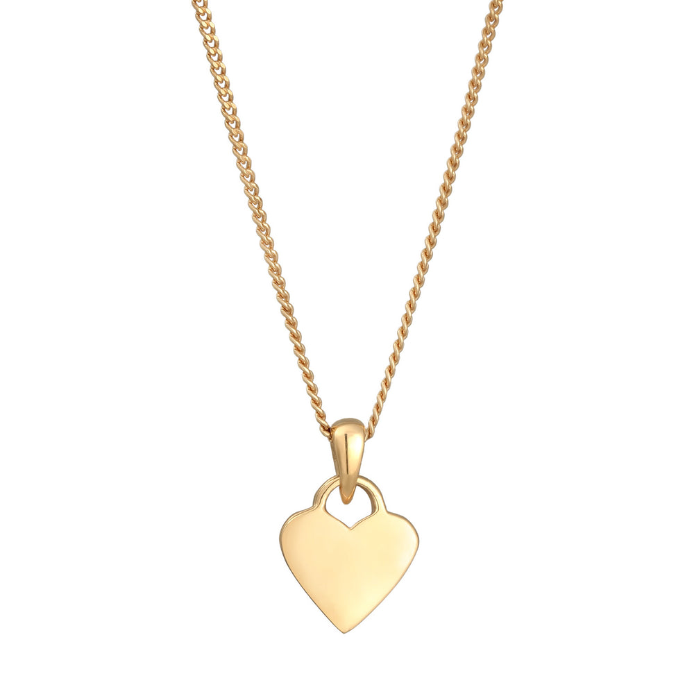 Necklace Heart Pendant | enamel