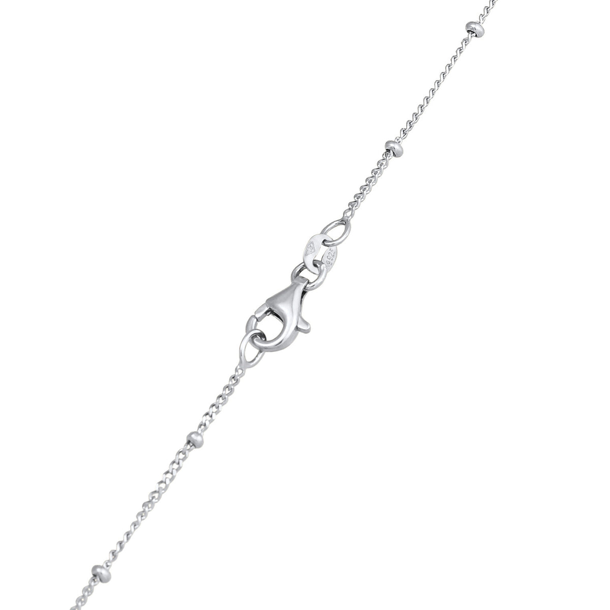 Silber - Elli | Kugel-Halskette Münze | 925er Sterling Silber