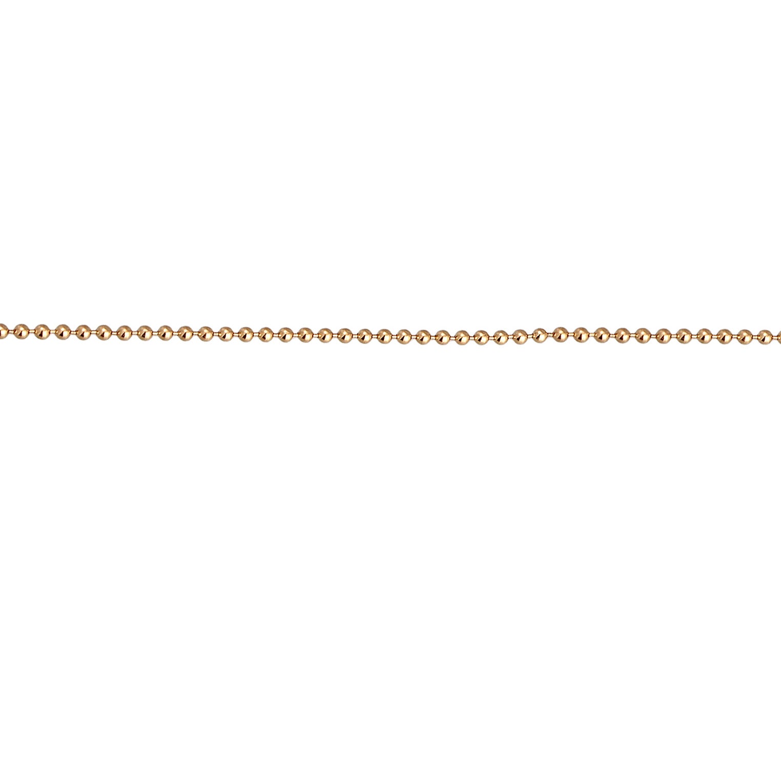 Gold - Elli | Choker Kugeln | 925er Sterling Silber Vergoldet