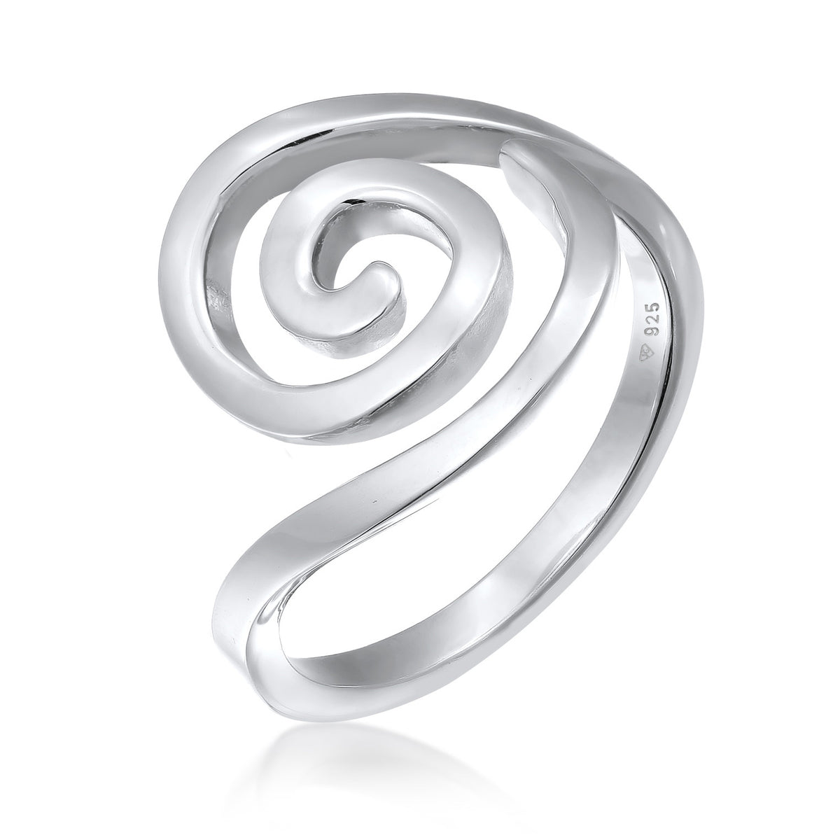 Silber - Elli | Ring Spirale | 925er Sterling Silber