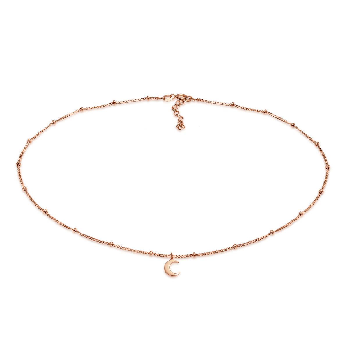 Roségold - Elli | Kugel-Choker Astro | 925 Sterling Silber Rosévergoldet