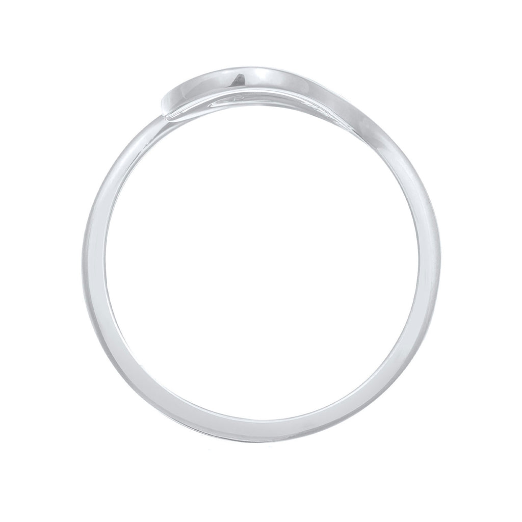 Silber - Elli | Ring Welle Organic | 925er Sterling Silber