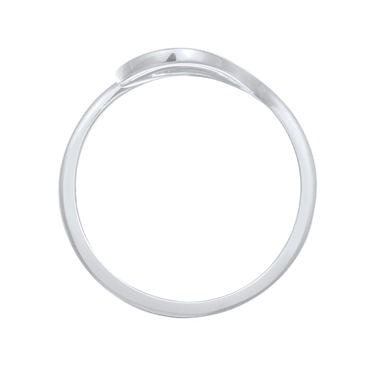Silber - Elli | Ring Welle Organic | 925er Sterling Silber