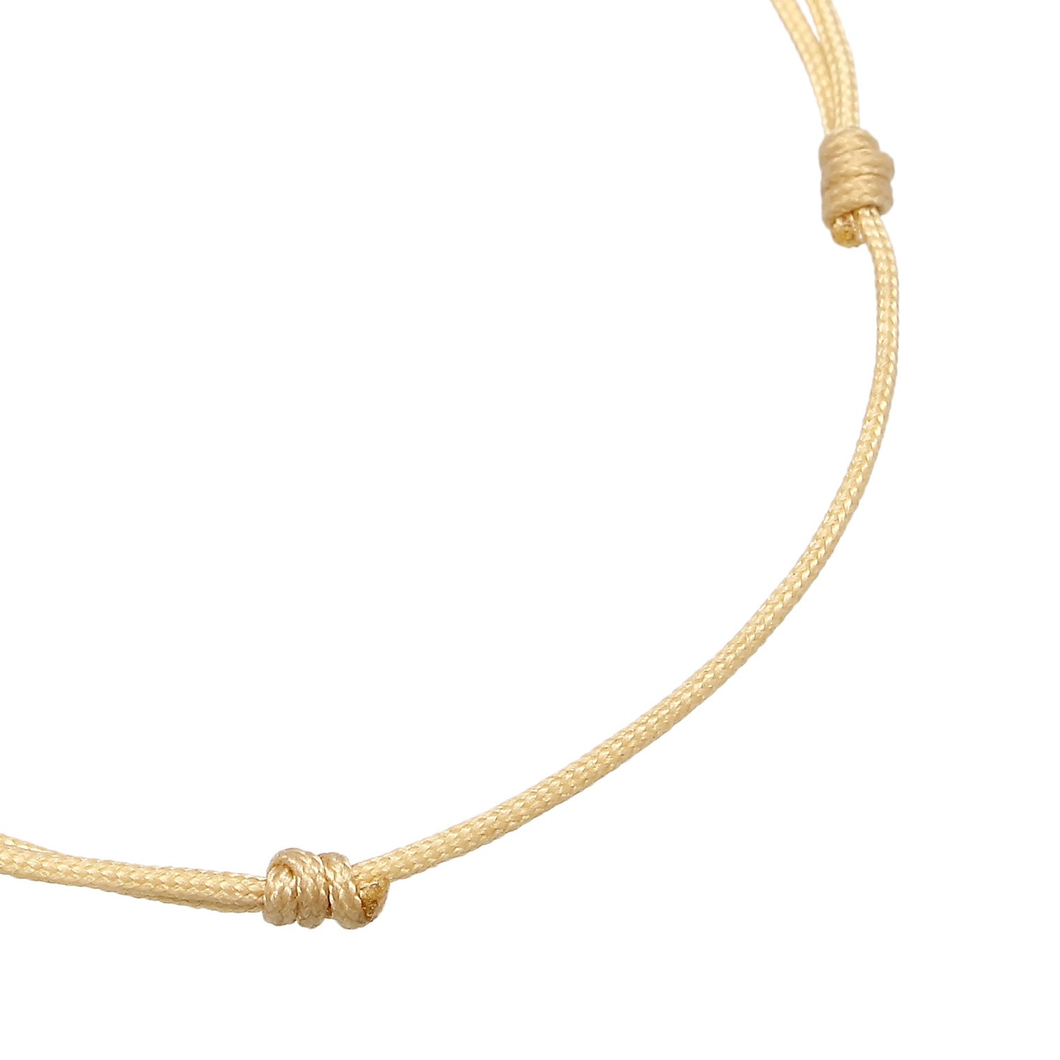 Gold - Elli | Armband Flugzeug Anhänger | Nylon (Khaki) | 925er Sterling Silber vergoldet