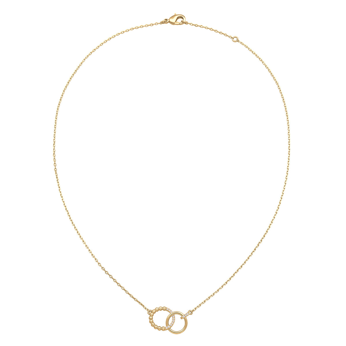 Gold - Elli | Ringe Infinity Kristalle Goldfarben