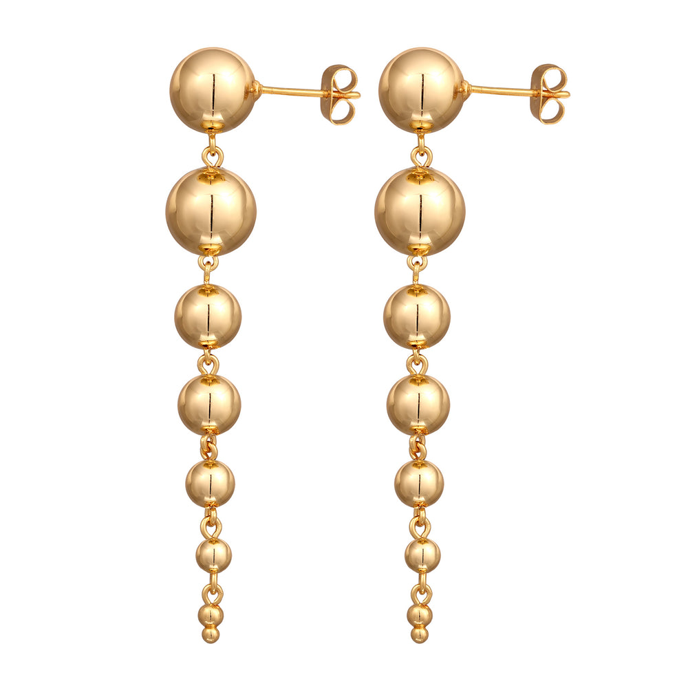 Stud earrings | Ball look