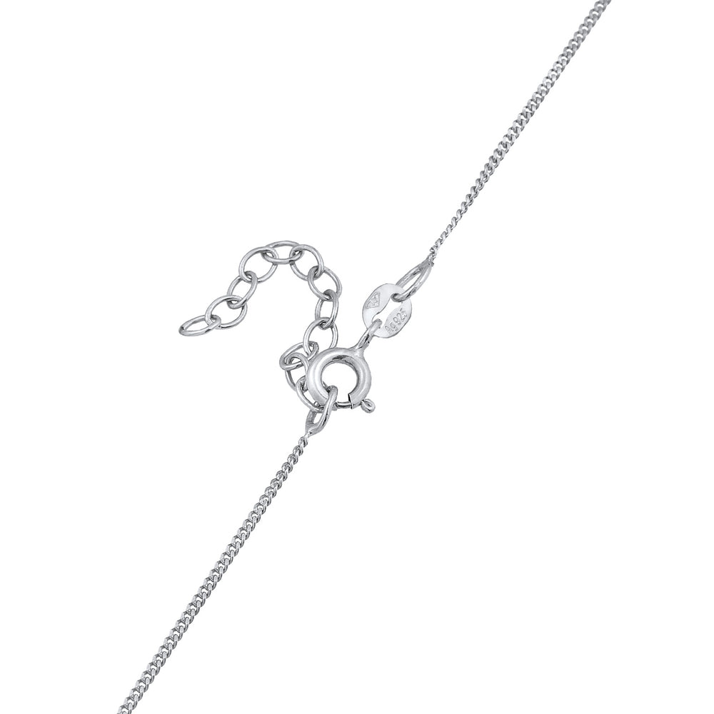 Halskette Herz | Zirkonia (Rot)