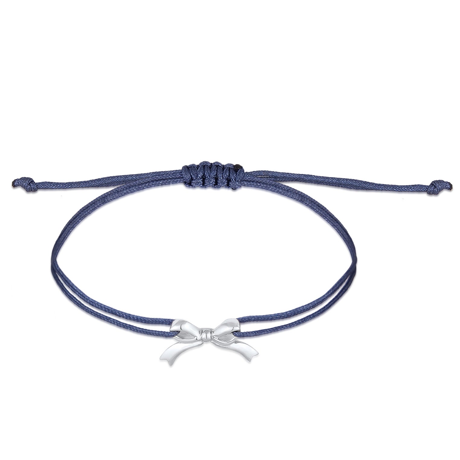 Blau - Elli | Armband Schleife | Blau | 925 Sterling Silber