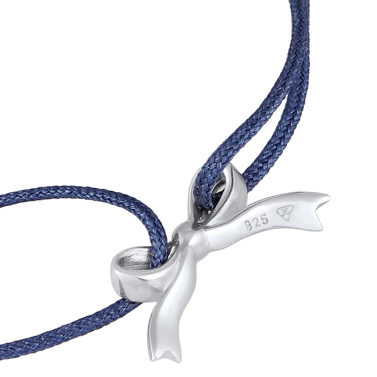 Blau - Elli | Armband Schleife | Blau | 925 Sterling Silber