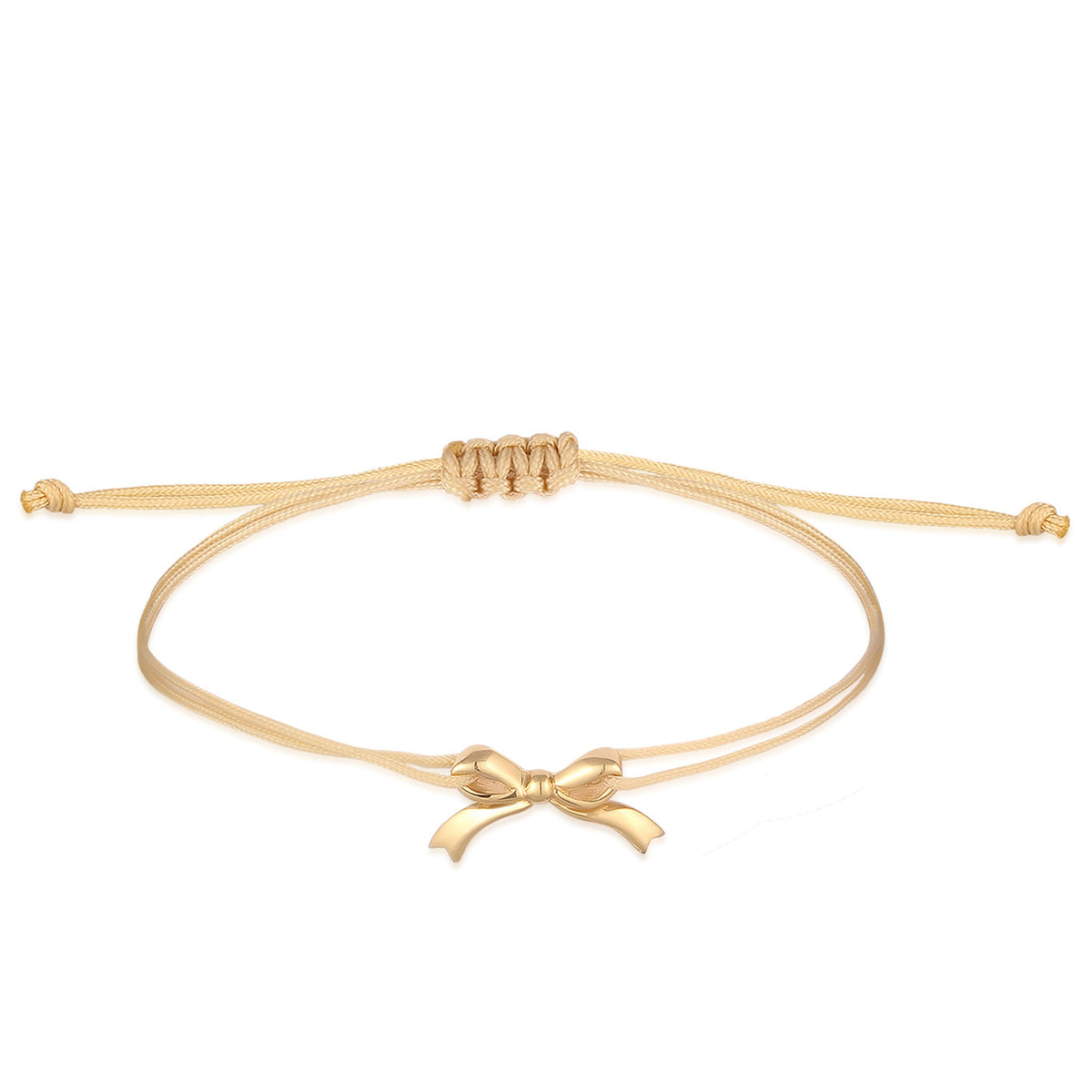 Gold - Elli | Elli Armband Ribbon | 925 Sterling Silber vergoldet