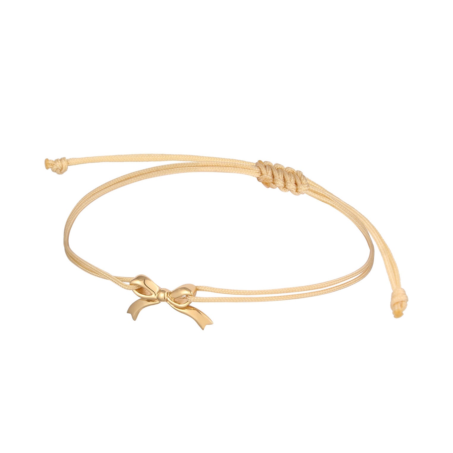 Gold - Elli | Elli Armband Ribbon | 925 Sterling Silber vergoldet