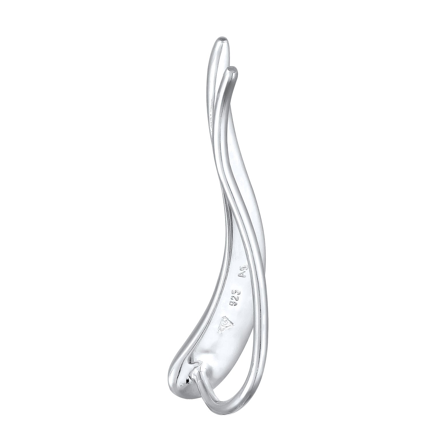 Silber - Elli | Earclimber Organic | 925 Sterling Silber