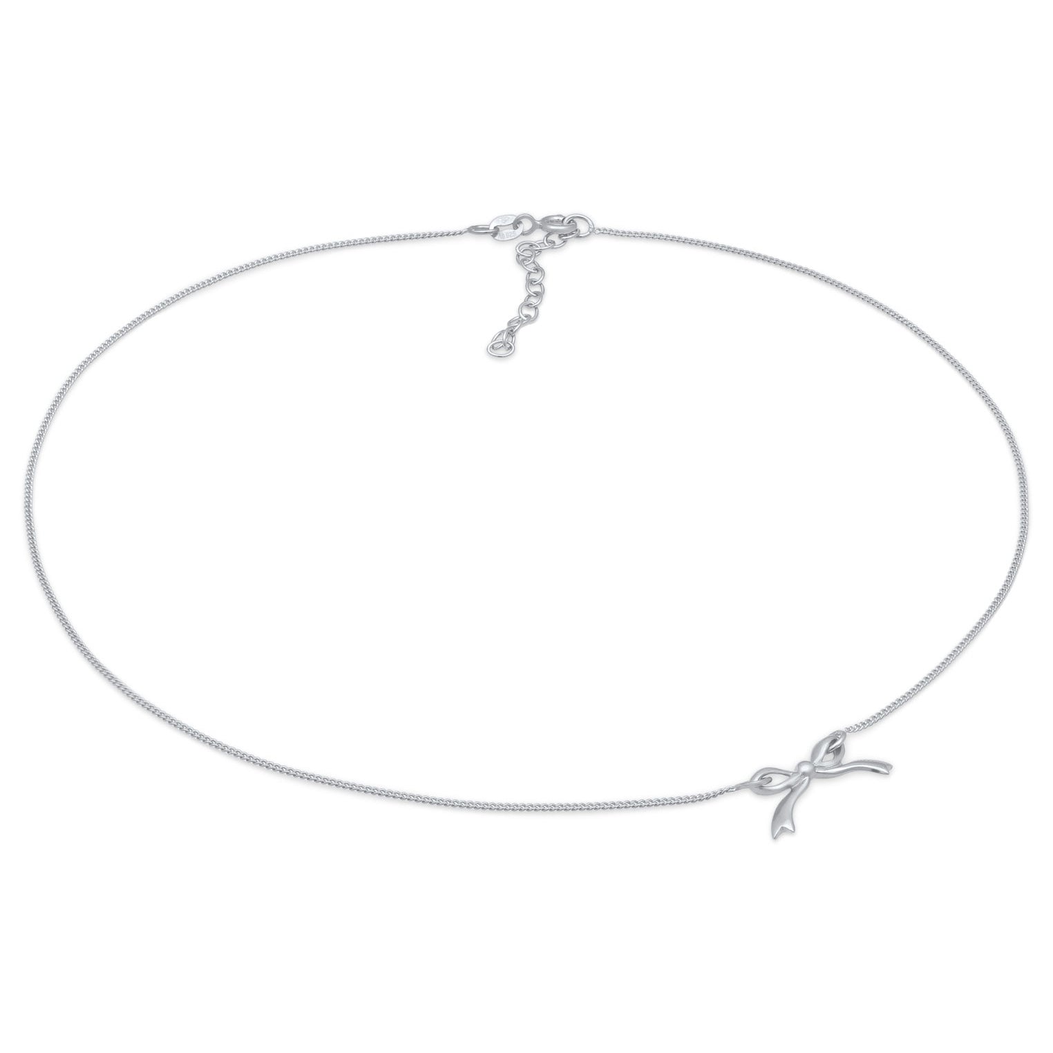 Silber - Elli | Choker Schleife | 925 Sterling Silber