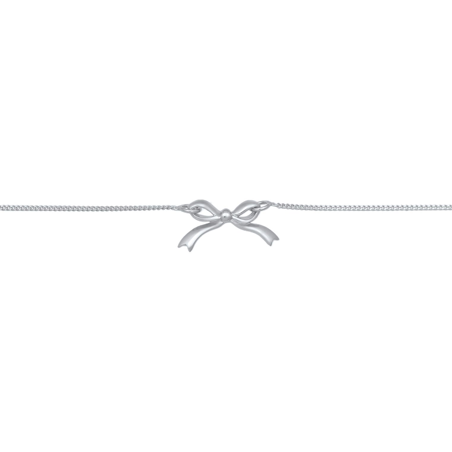 Silber - Elli | Choker Schleife | 925 Sterling Silber