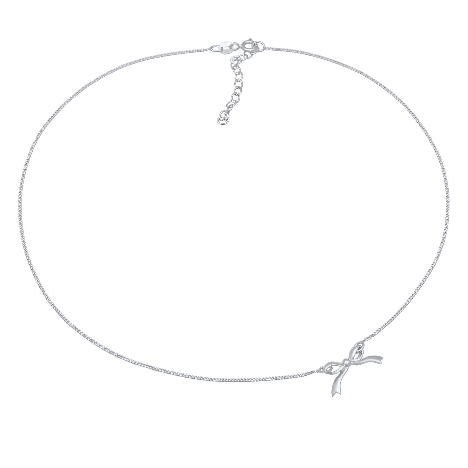 Silber - Elli | Choker Schleife | 925 Sterling Silber