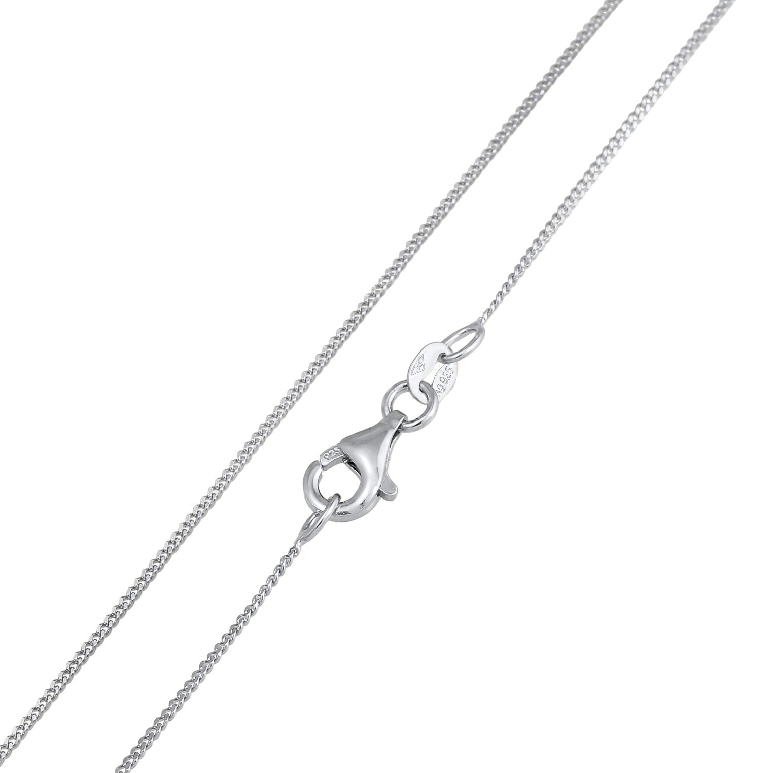 Silber - Elli | Halskette  Spirale Anhänger | 925 Sterling Silber