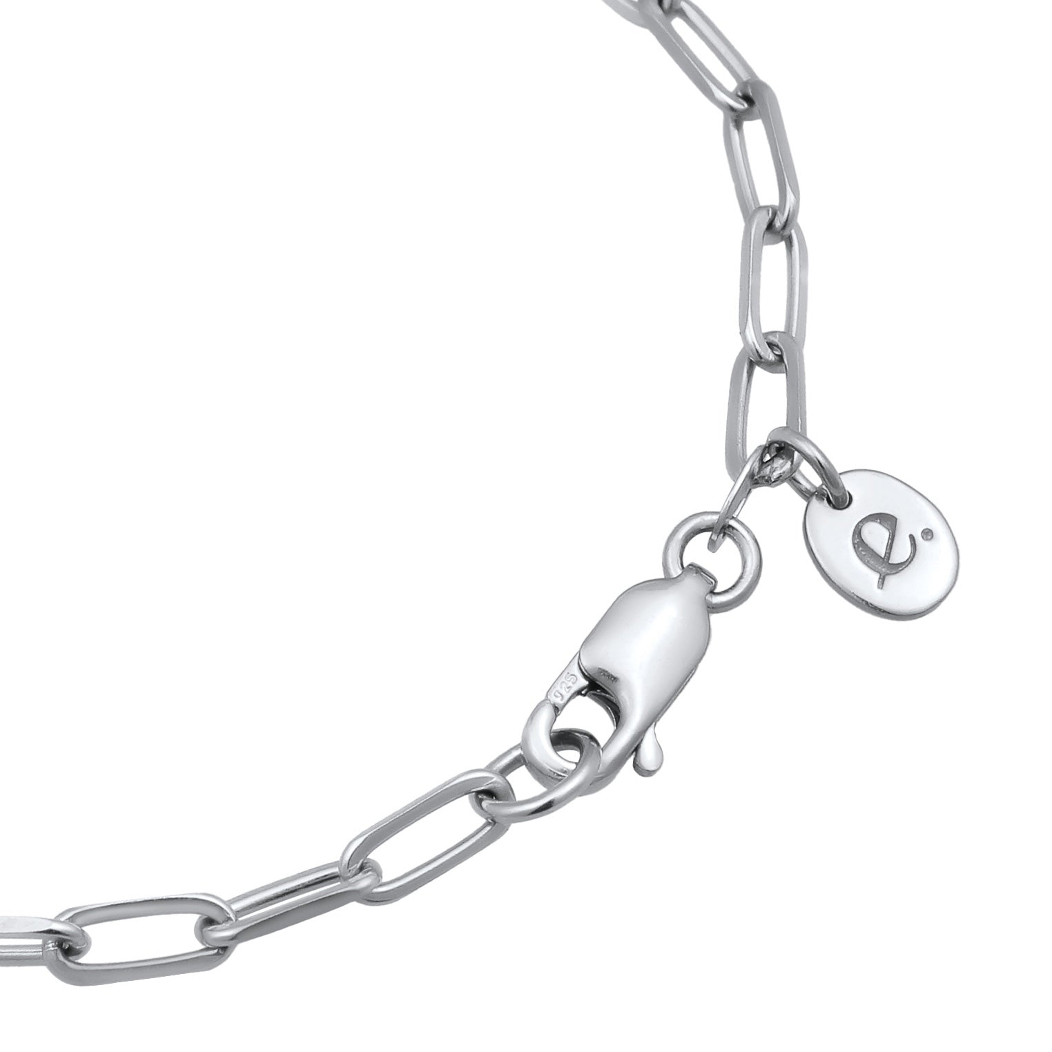 Silber - Elli PREMIUM | Glieder-Armband Kugel | 925 Sterling Silber