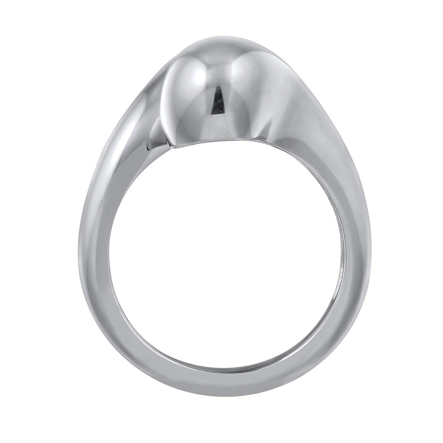 Silber - Elli PREMIUM | Wickelring Tropfen | 925 Sterling Silber